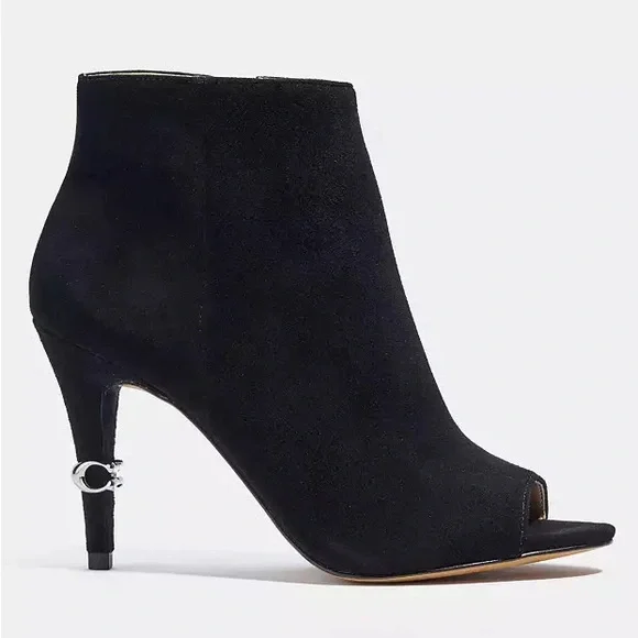 Coach Peep-toe Remi Booties - Picture 1 of 5